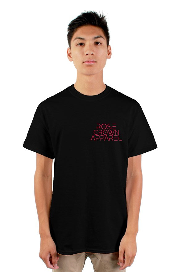 Rose Crown Tee Blk